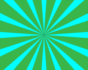 Fondo de estallido verde y azul.