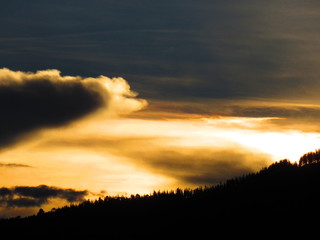 UN HERMOSO ATARDECER