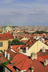 Fototapeta na wymiar Beautiful view of Prague