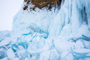 Lake Baikal in winter