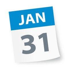 January 31 - Calendar Icon