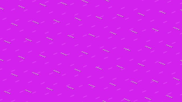 abstract modern wiggle line background loop