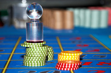 Roulette in the casino