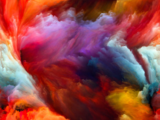 Obraz na płótnie Canvas Accidental Color Motion