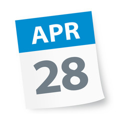 April 28 - Calendar Icon