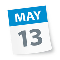May 13 - Calendar Icon