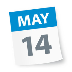 May 14 - Calendar Icon