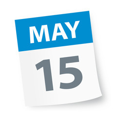 May 15 - Calendar Icon