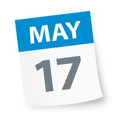 May 17 - Calendar Icon