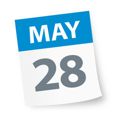 May 28 - Calendar Icon