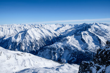 Winterpanorama Zillertaler Alpen