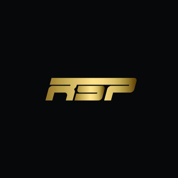 Creative and Minimal Initial Based RSP Logo Using Letters R S P