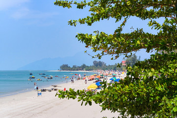 Cenang Beach in Langkawi island, Malaysia