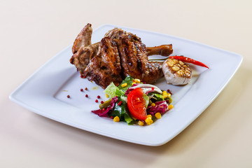 Grilled chicken legs