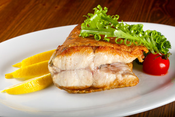 Baked salmon