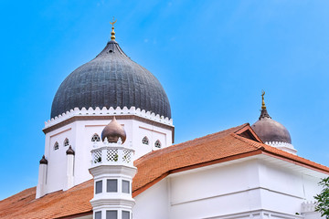 Kapitan Keling Mosque in Georgetown city, Penang island, Malaysia