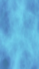 Background of abstract blue color smoke. The wall of blue fog. 3D illustration