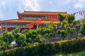 Naklejka premium Kek Lok Si Temple on Penang island, Georgetown, Malaysia