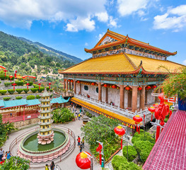 Kek Lok Si Temple on Penang island, Georgetown, Malaysia