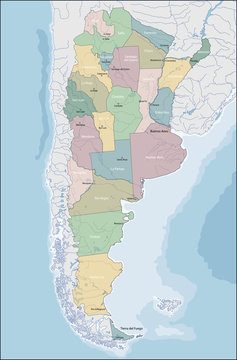 Map Of Argentina