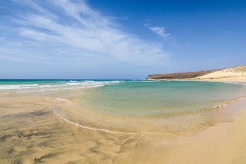 Idyllische Playa de Sotavento, Fuerteventura