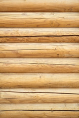 Fototapeta premium Barn textured horizontal with copy space background. Wooden texture background Wall of blockhouse