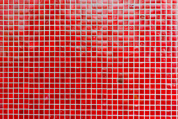 red tiles background