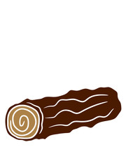 baumstamm holz stock feuerholz hütte holzscheit rinde holzfäller heizen ast stamm baum wald förster clipart comic cartoon