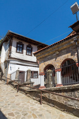 Fototapeta na wymiar Medieval Orthodox church at the center of town of Kratovo, Republic of Macedonia 