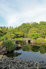 Fototapeta premium 好古園の庭
