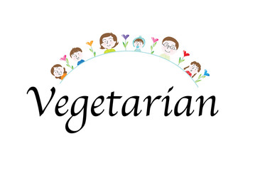 vegetables icon vector drawing family