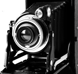 Black Bellows Vintage Film 1900s Camera