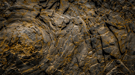 dark rocks  background - black rock stone texture