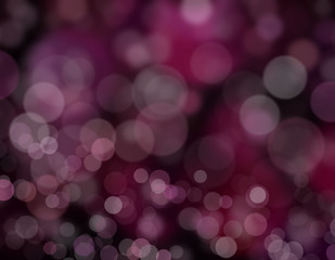 Dark Pink and Purple Bokeh Background