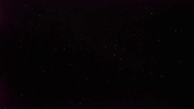 Realistic Cassiopeia, North Star and a falling star in Whitehorse, Canada, at 02:00 on September 10, 2018 with 20mm wide-angle lenz