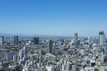 cityscape of tokyo   shinjyuku shibuya meguro