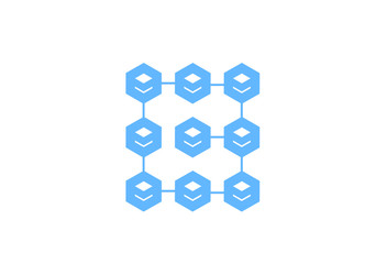 Blockchain Network Connection icon 
