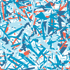 Abstract vector seamless pattern for girls, boys, clothes.