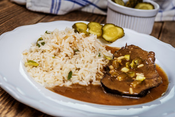 Czech Gherkin traditional sauce