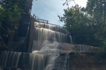 Cascading Waterfall