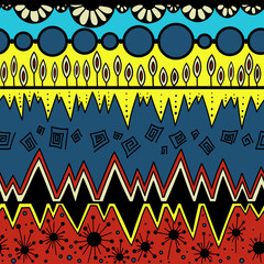 africa pattern color