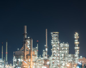 Oil refinery industry plant