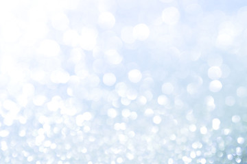 abstract background blue light bokeh christmas holiday