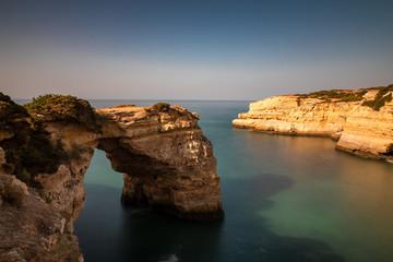 Stone arch at Praia de Albandeira