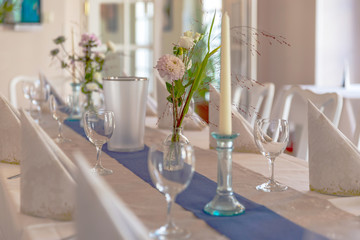 romantische Hochzeitstischdeko