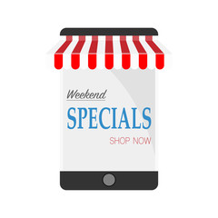 Online shopping, annual sale, mobile online surfing. Shop online. 