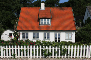 Architecture of ancient European village