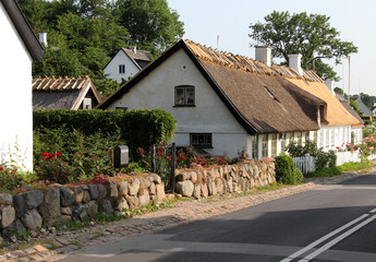 Architecture of ancient European village