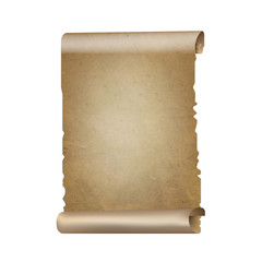 Old Paper Scrolls Banner