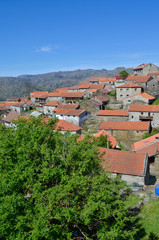 Fototapeta na wymiar Pitoes das Junias, una aldea en el Parque Nacional da Peneda-Gerês. Municipio de Montalegre. Portugal.
